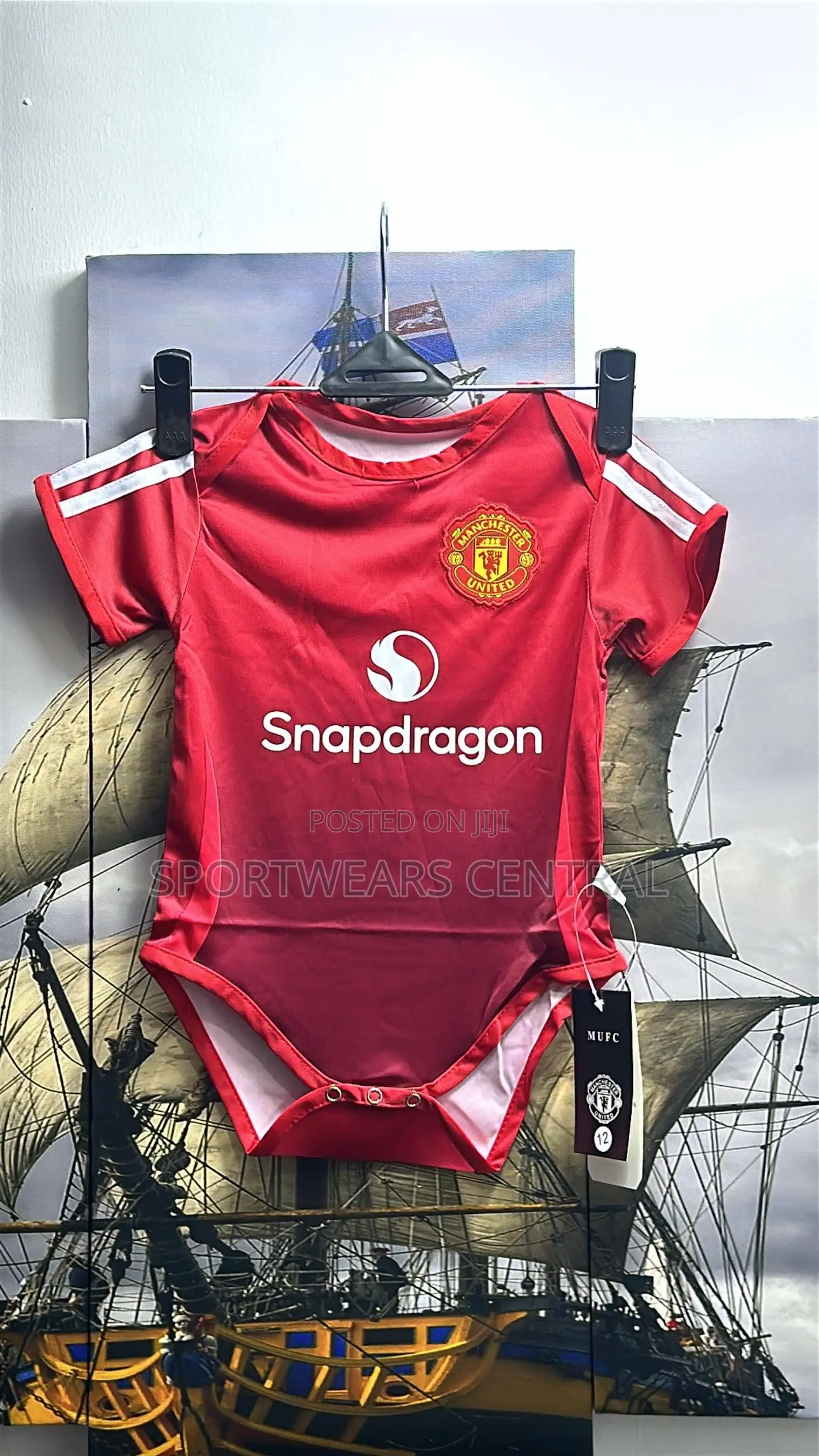 Original 2024/2025 Manchester United Home Baby JERSEY
