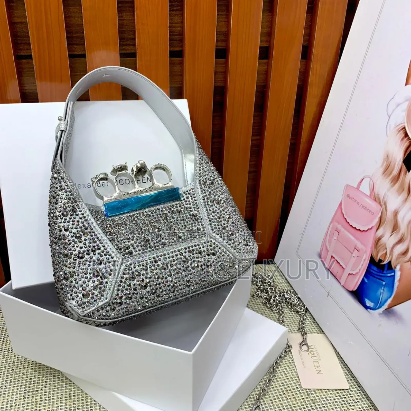 Top Quality Luxury Women Handbags Bags Alexander Mcqueen