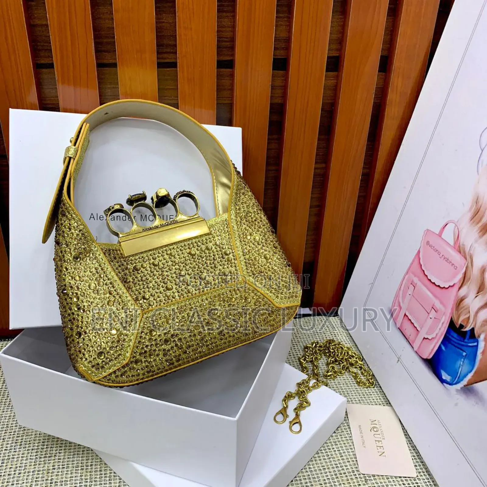 Top Quality Luxury Women Handbags Bags Alexander Mcqueen