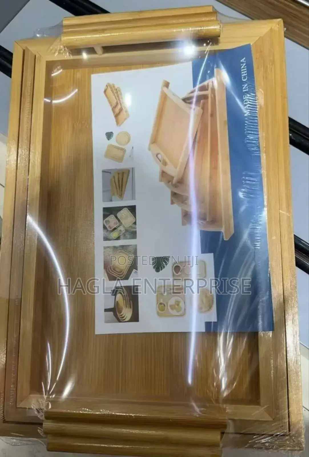 3 in 1 Bamboo Tray