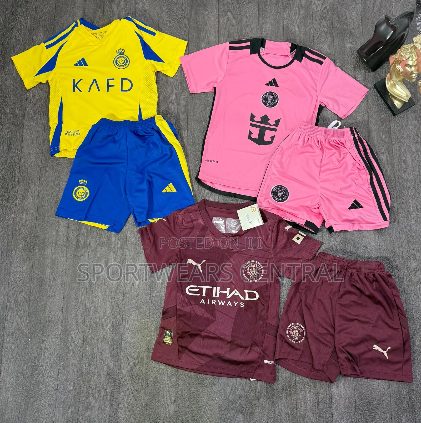 Messi New Club Jersey vs Ronaldo New Club Jersey
