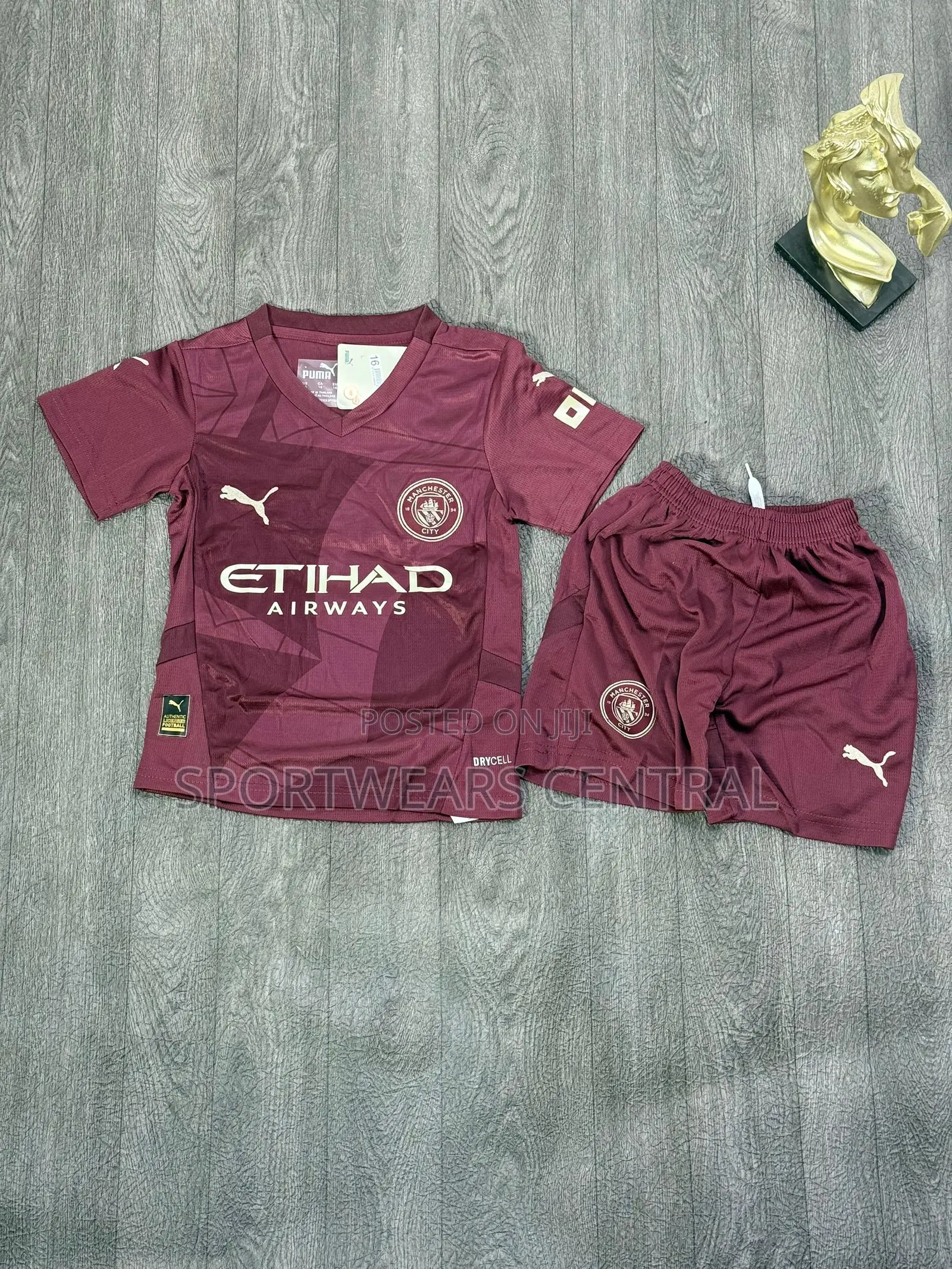 2025 Original Children Kid Manchester City 4th Kit Jersey
