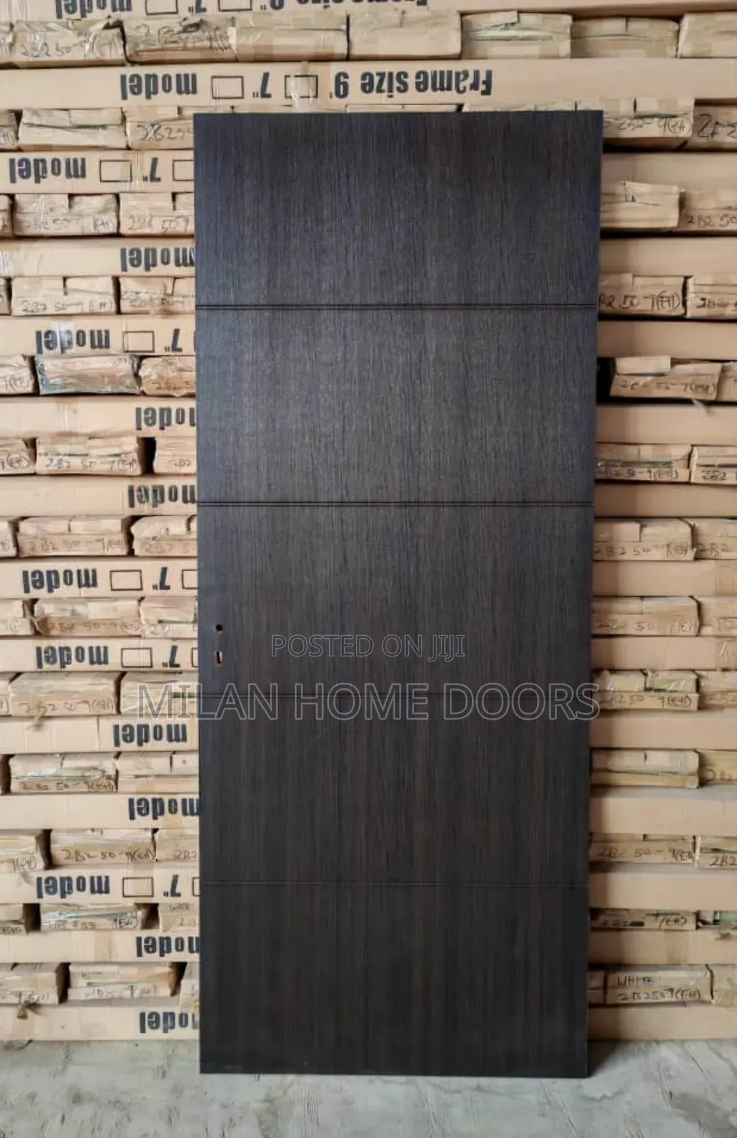 HRF 50mm Walnut Interior Wooden Door 840m