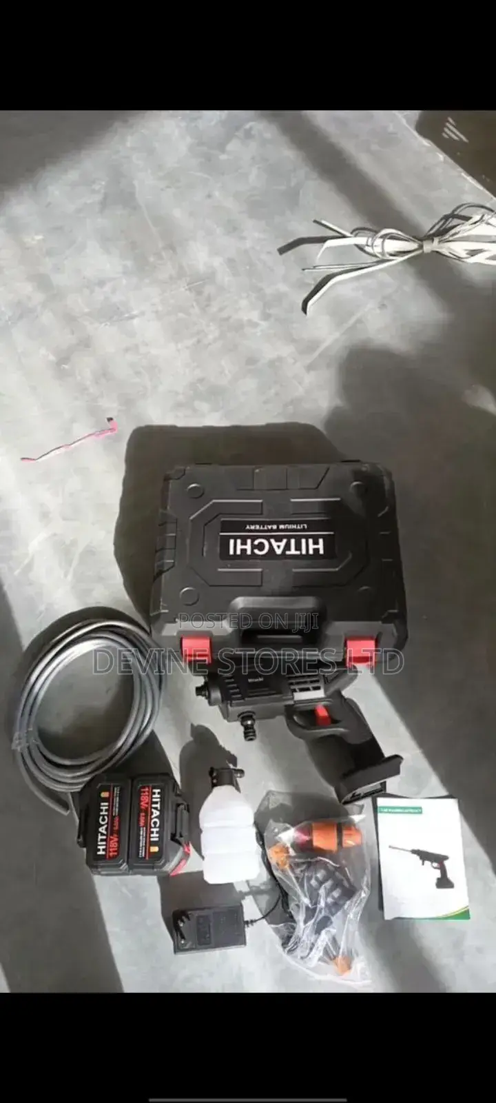 Cordless Pressure Washer Machine