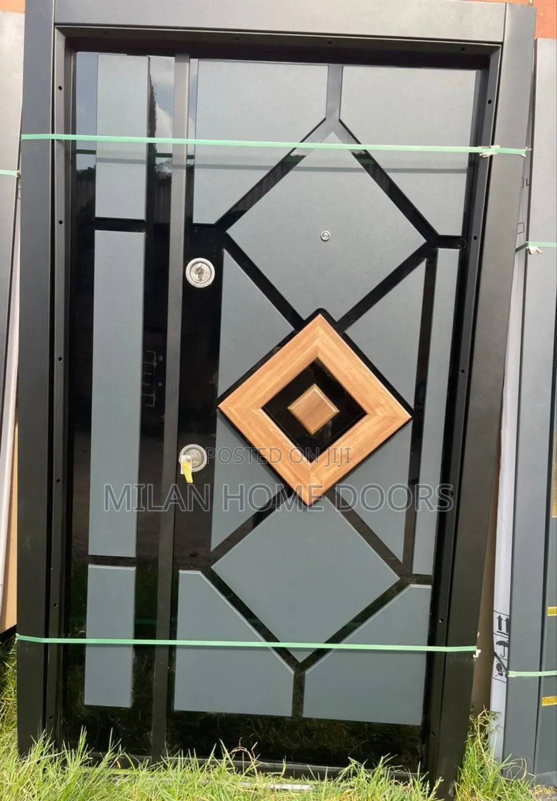4ft by 7ft GRAY Collection Turkish Security Door