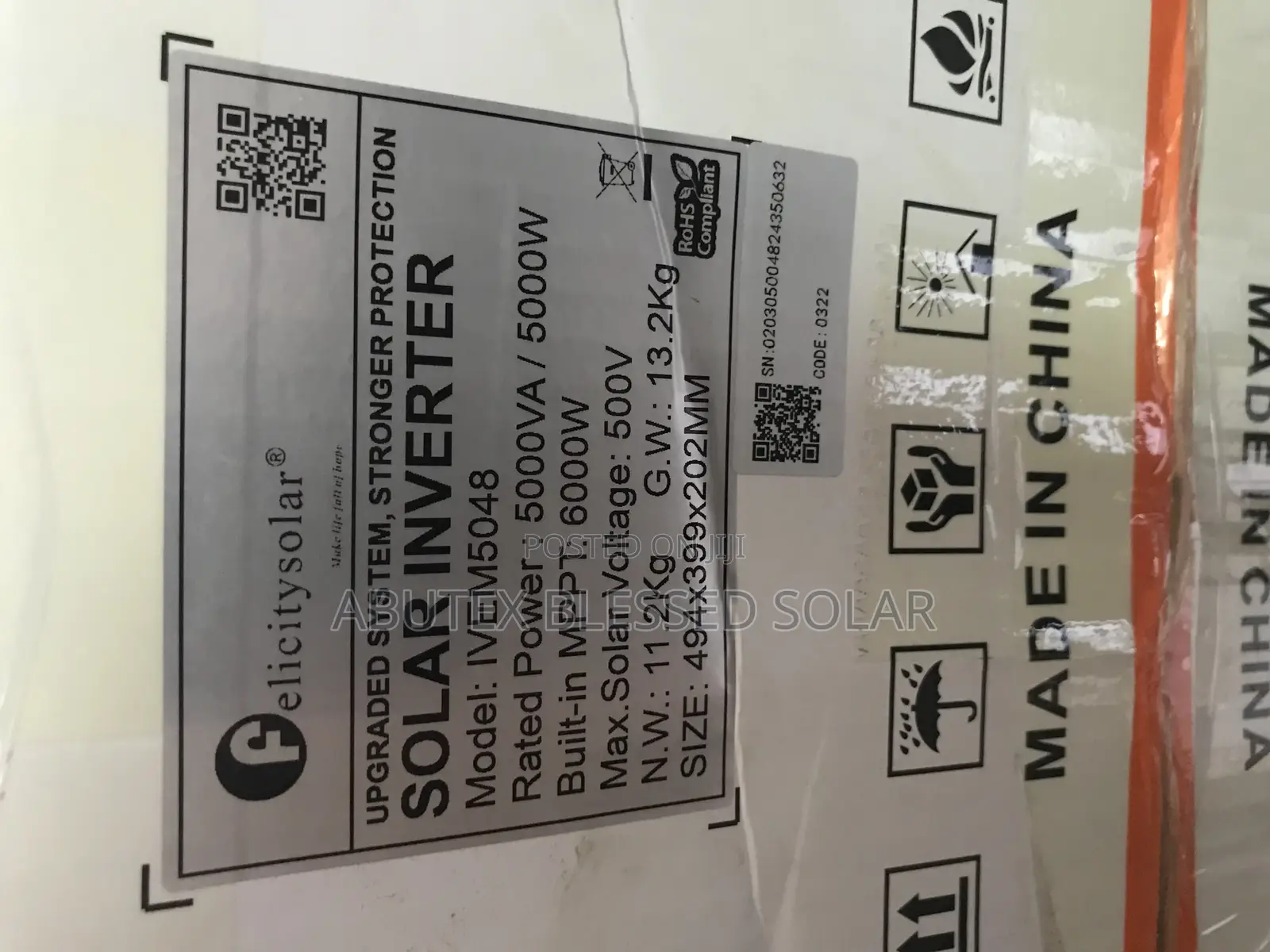 5kva 48v Solar Inverter Hybrid