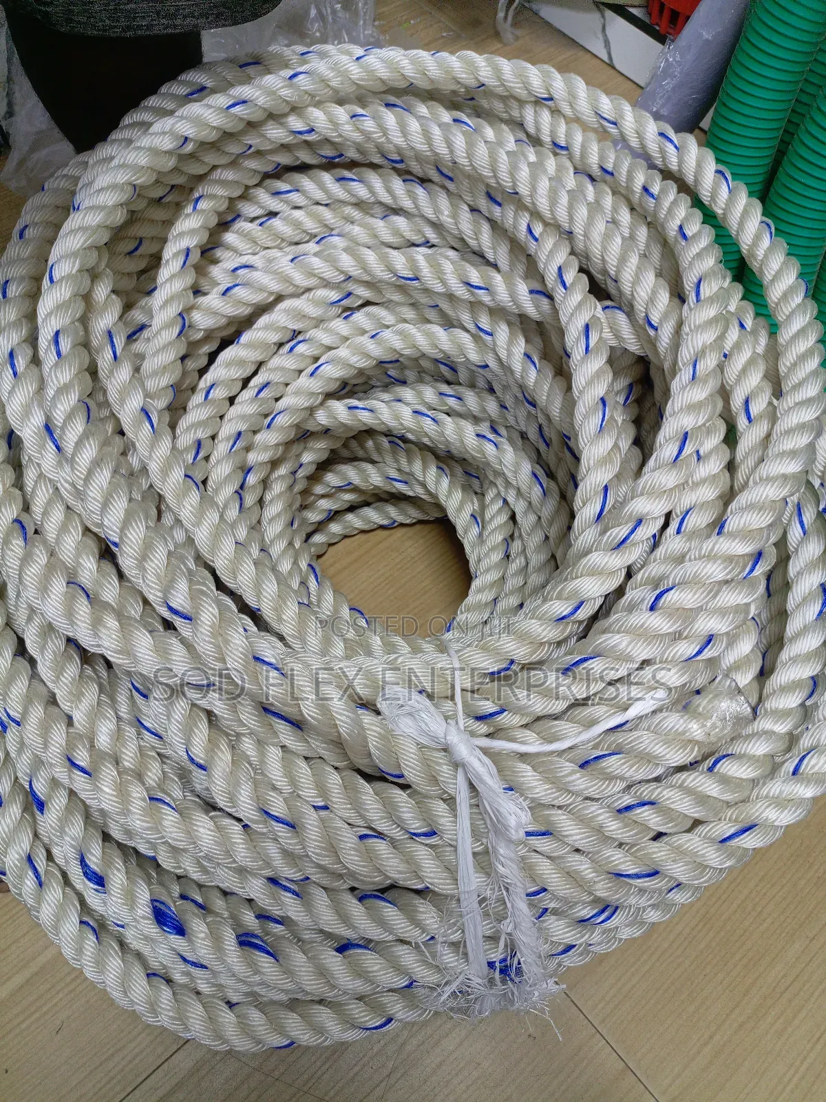 24mm White Marine Rope
