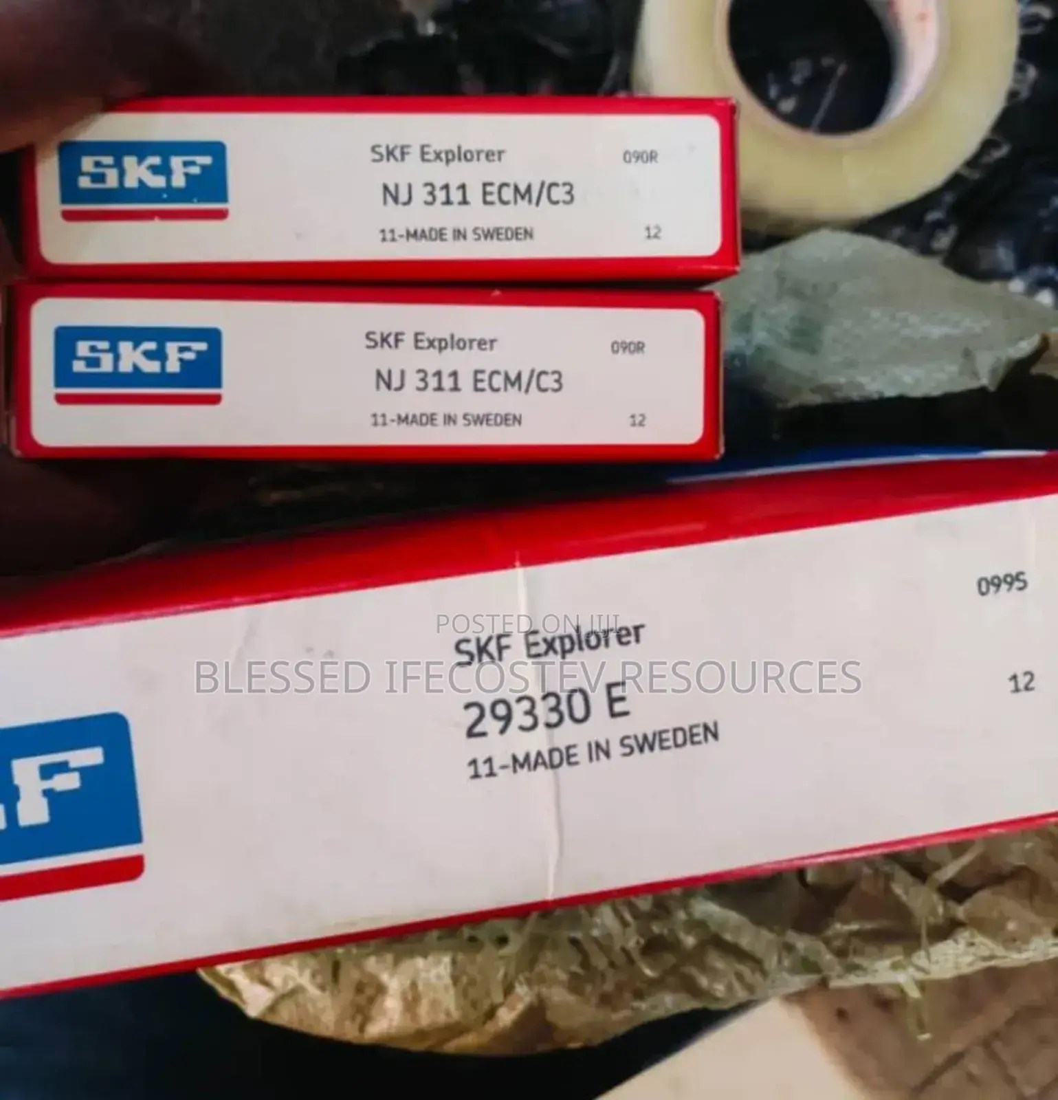 NJ 311 ECM/C3 SKF Bearing