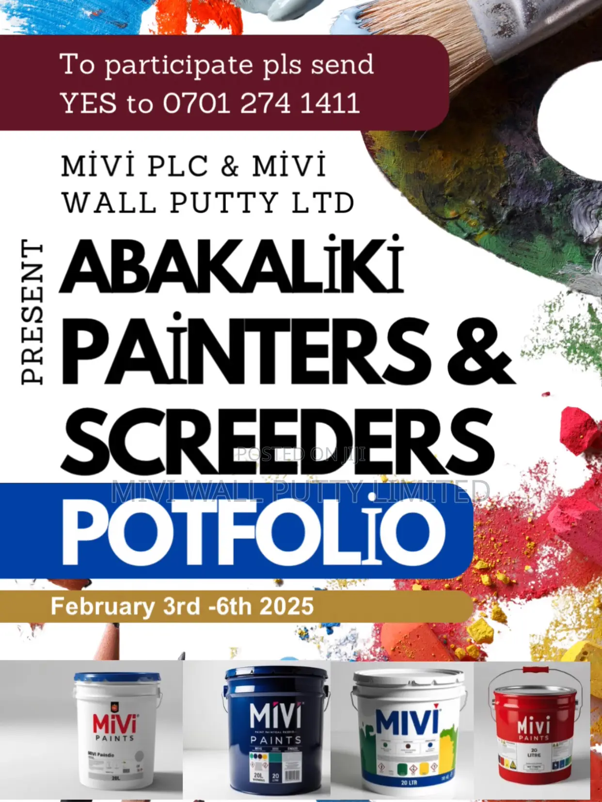 Mivi Painters Screeders Workshop