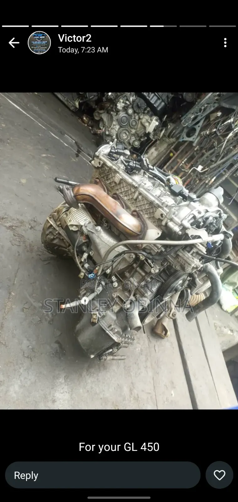 Mercedes Benz Engine W272 for C300 GLK350 Ml350 E350