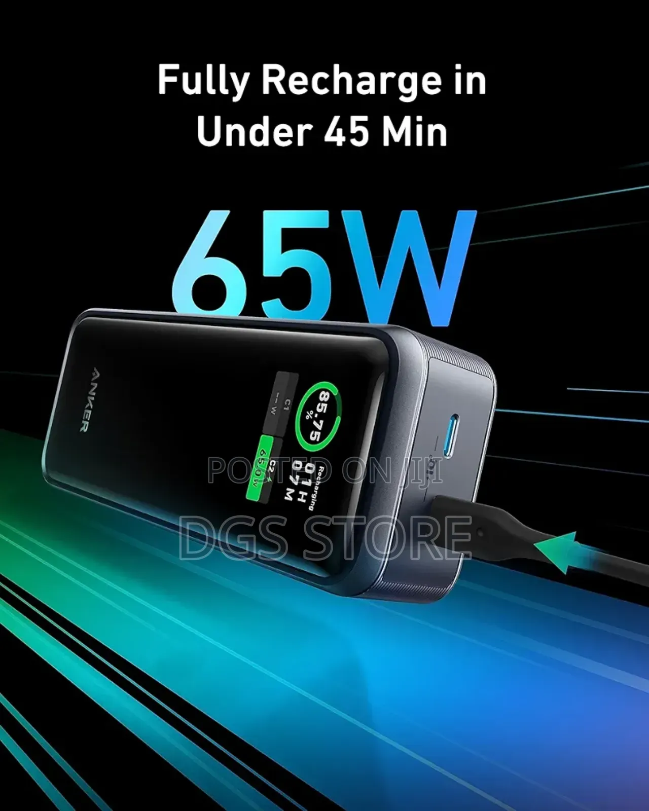 Anker Prime 12,000mah Power Bank 130w