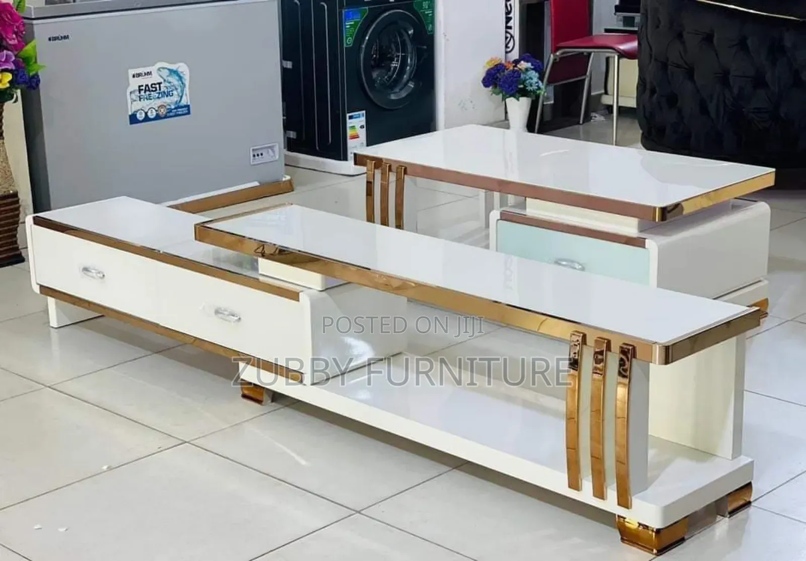 Brand New Quality and Imported TV Stand With Table