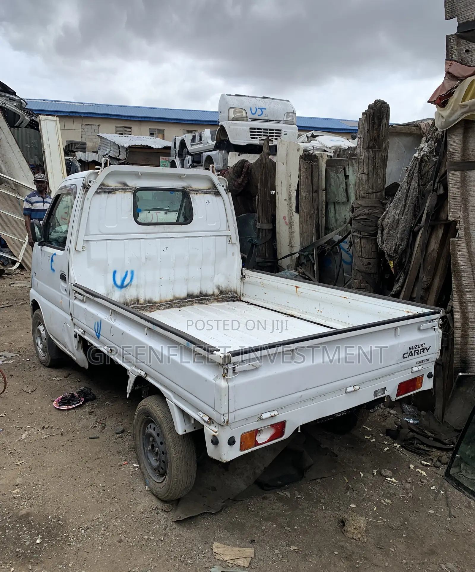 Suzuki Carry Manual Mini Truck 2008 White