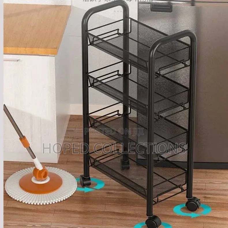 4layers Steel Trolley