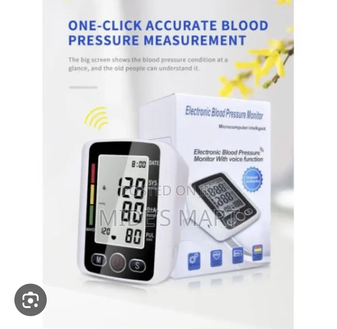 Bp Monitor With Voice