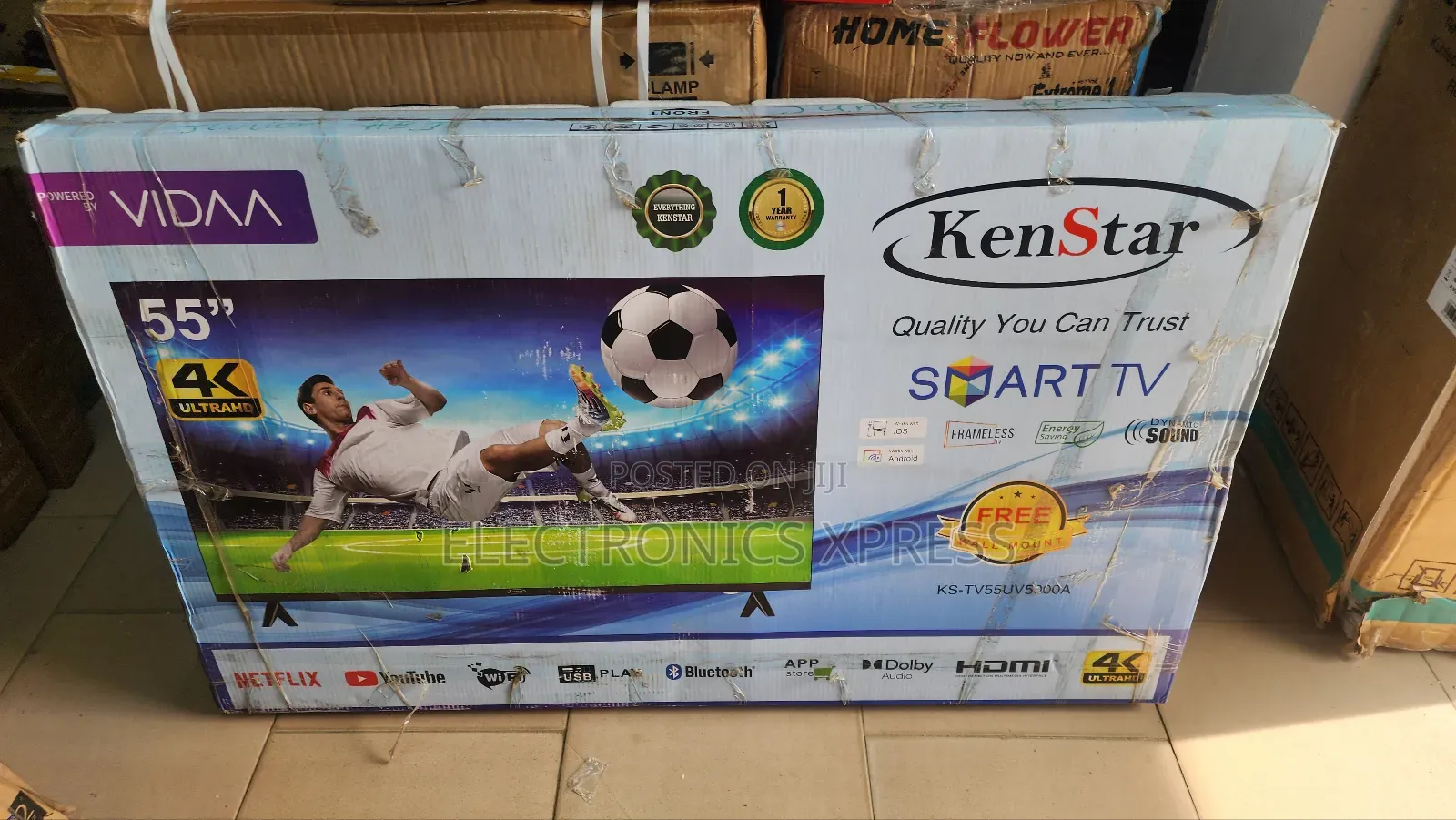 55 Inches Kenstar Smart TV