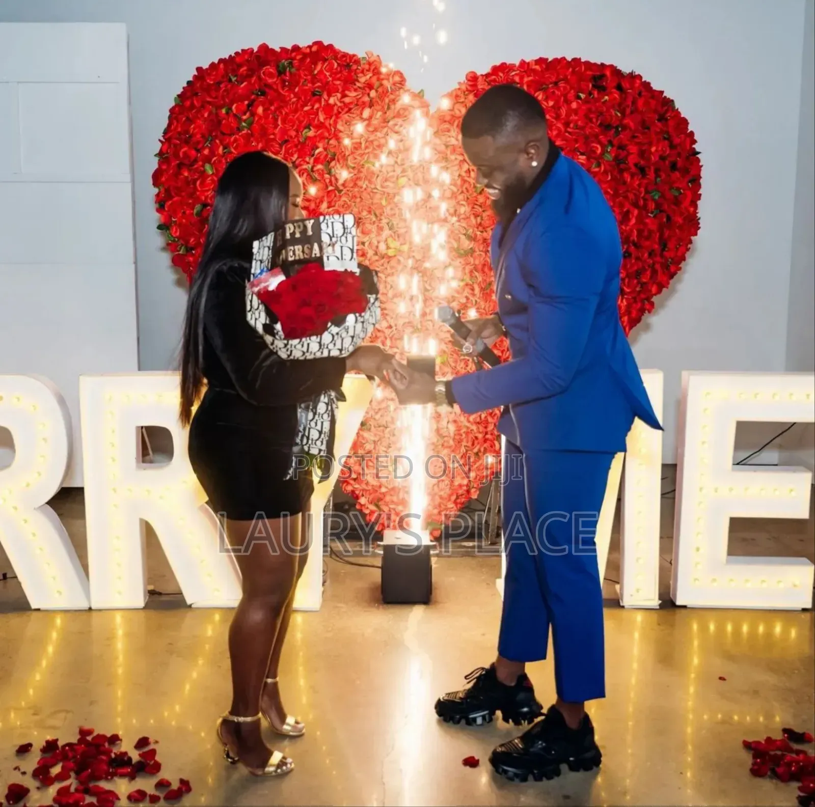 Heart Shaped Balloon Proposal