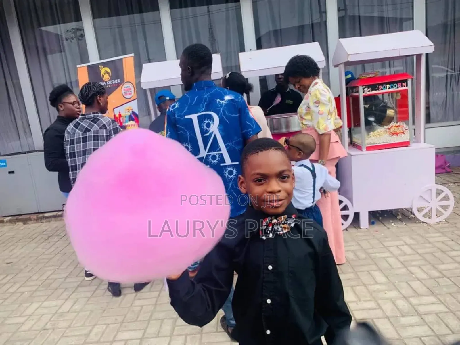 Cotton Candy, Ice Cream and Popcorn Machines for Kids Party
