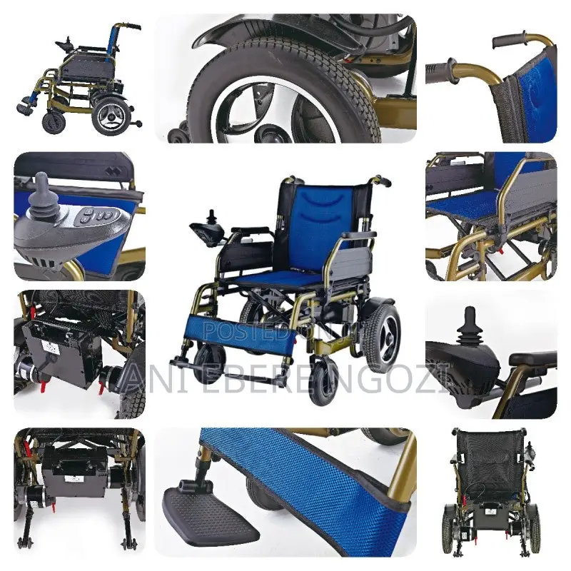 Heavy Duty Compact Electric Wheelchair-