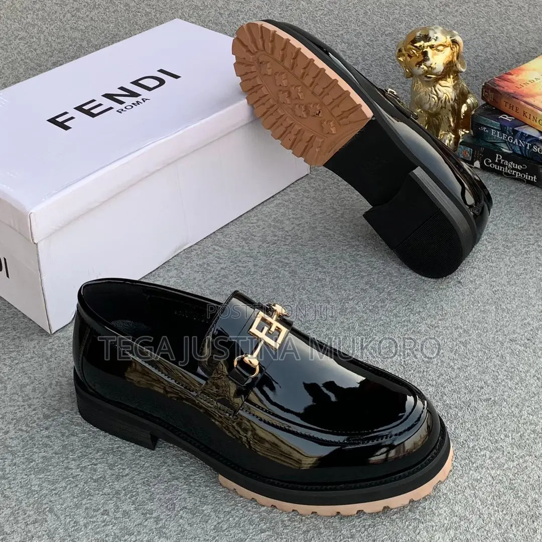 Fendi Men's Glossy Shoes