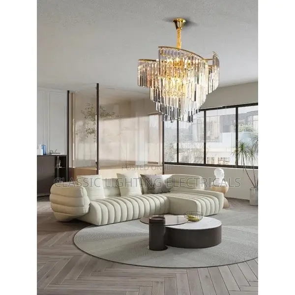 Creative Simple Design Crystal Ceiling Chandeliers