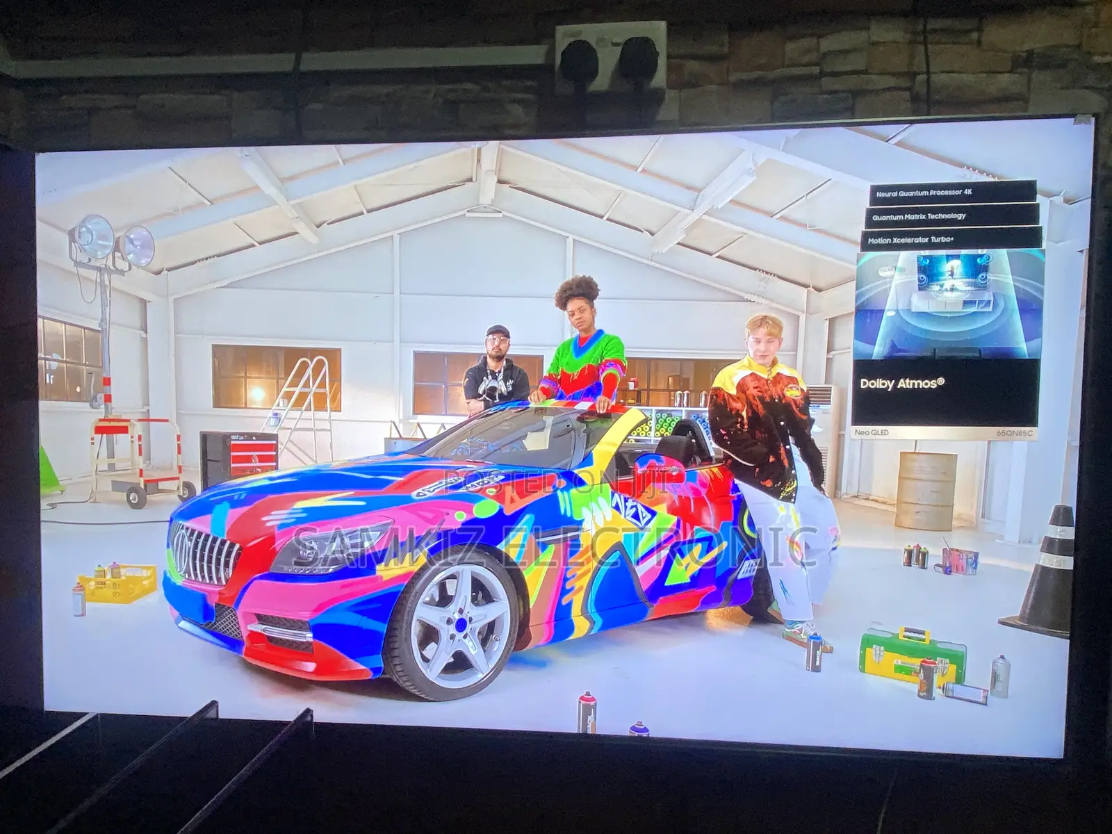 65 Inches Class Qn85c Samsung Neo Qled Smart Tv (2023)