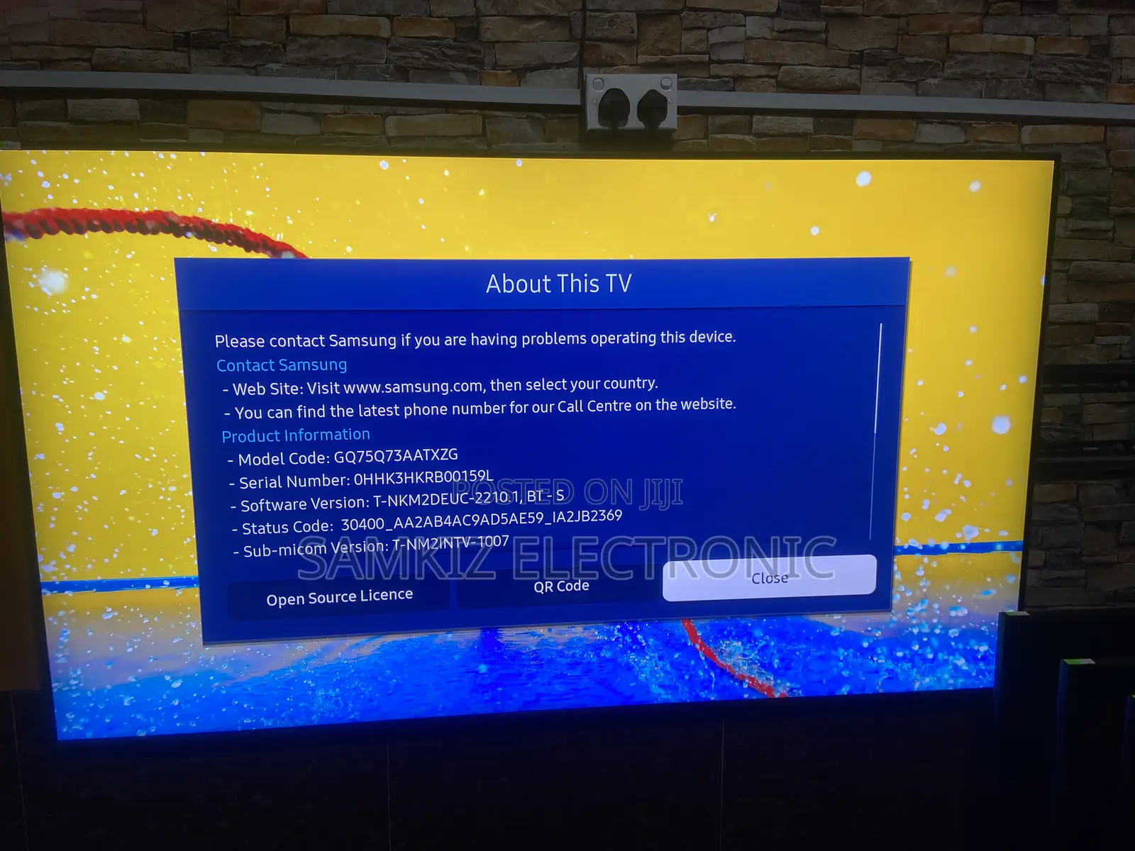 75 Inches Samsung Qled Full Smart Tv