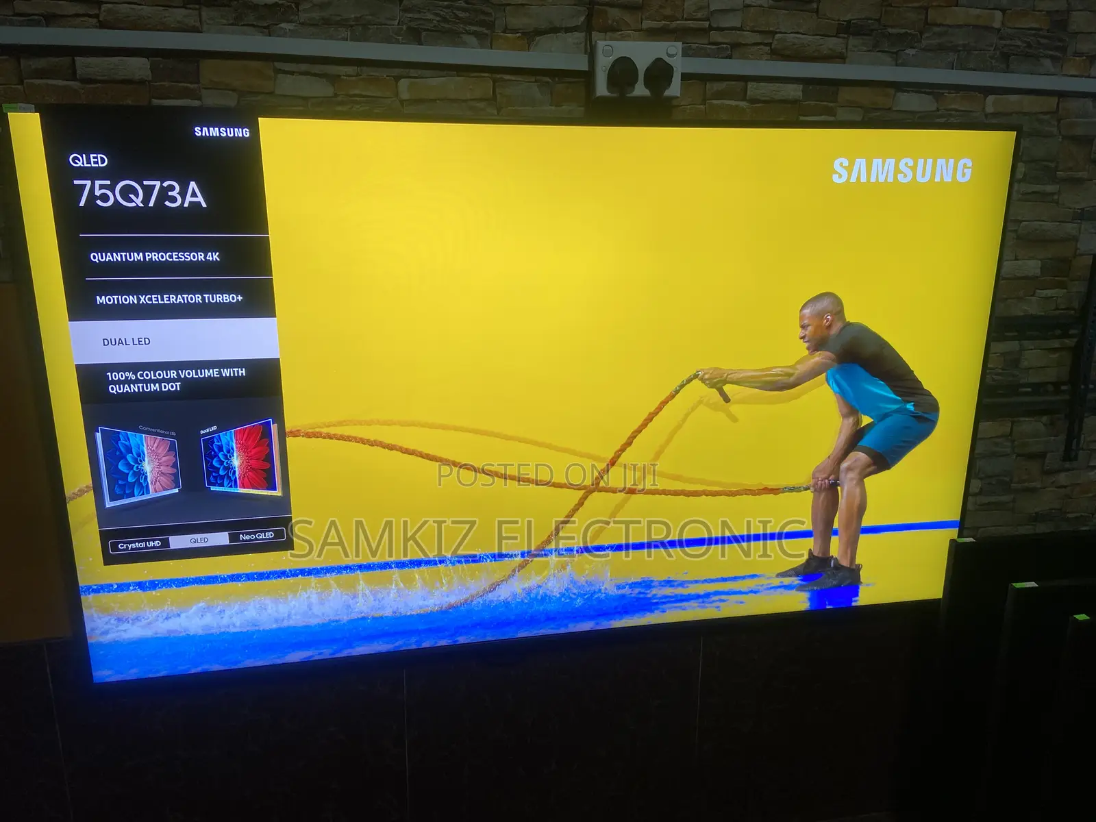 75 Inches Samsung Qled Full Smart Tv