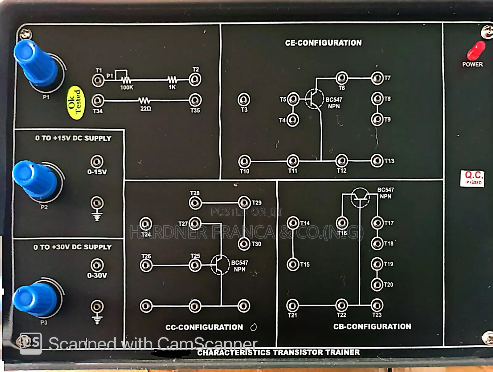 Transistor Trainer