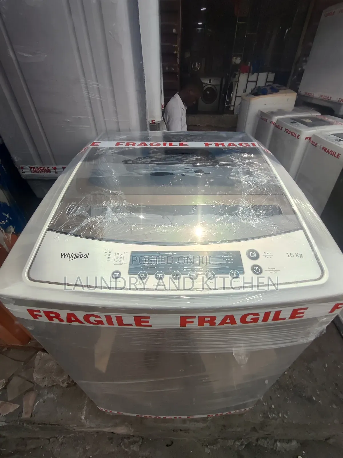 16kg Top Loader Whirlpool Washing Machine for Industrial Use