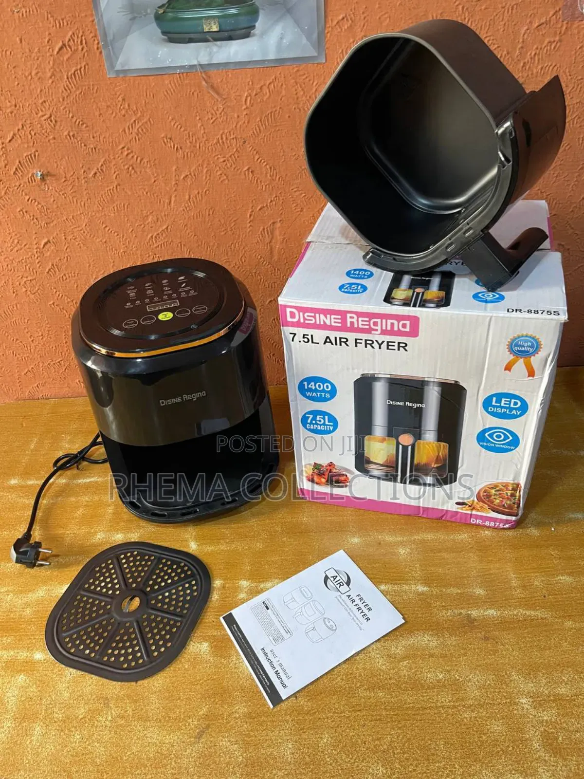 7.5L ‘Smart Touch’ Electric Air Fryer/Oven