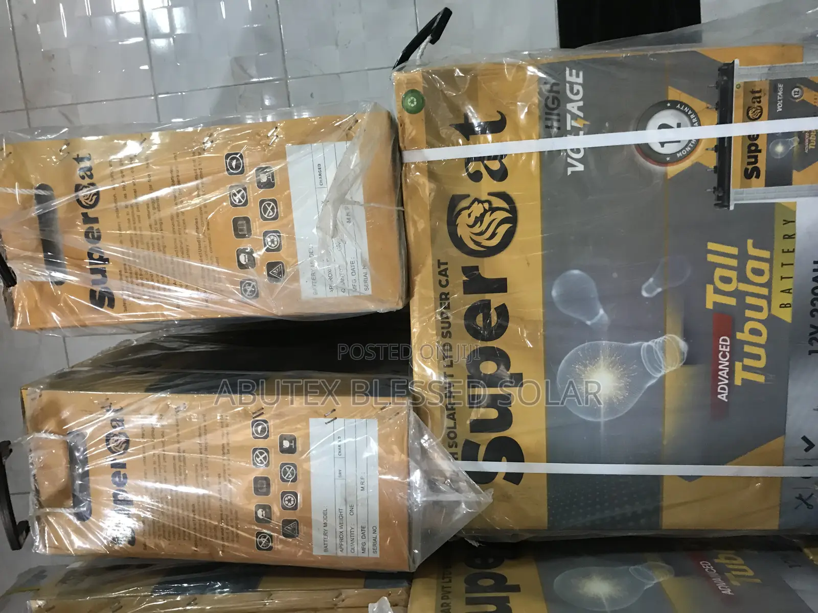 220ah 12v Super Cat Indian Tubular Battery