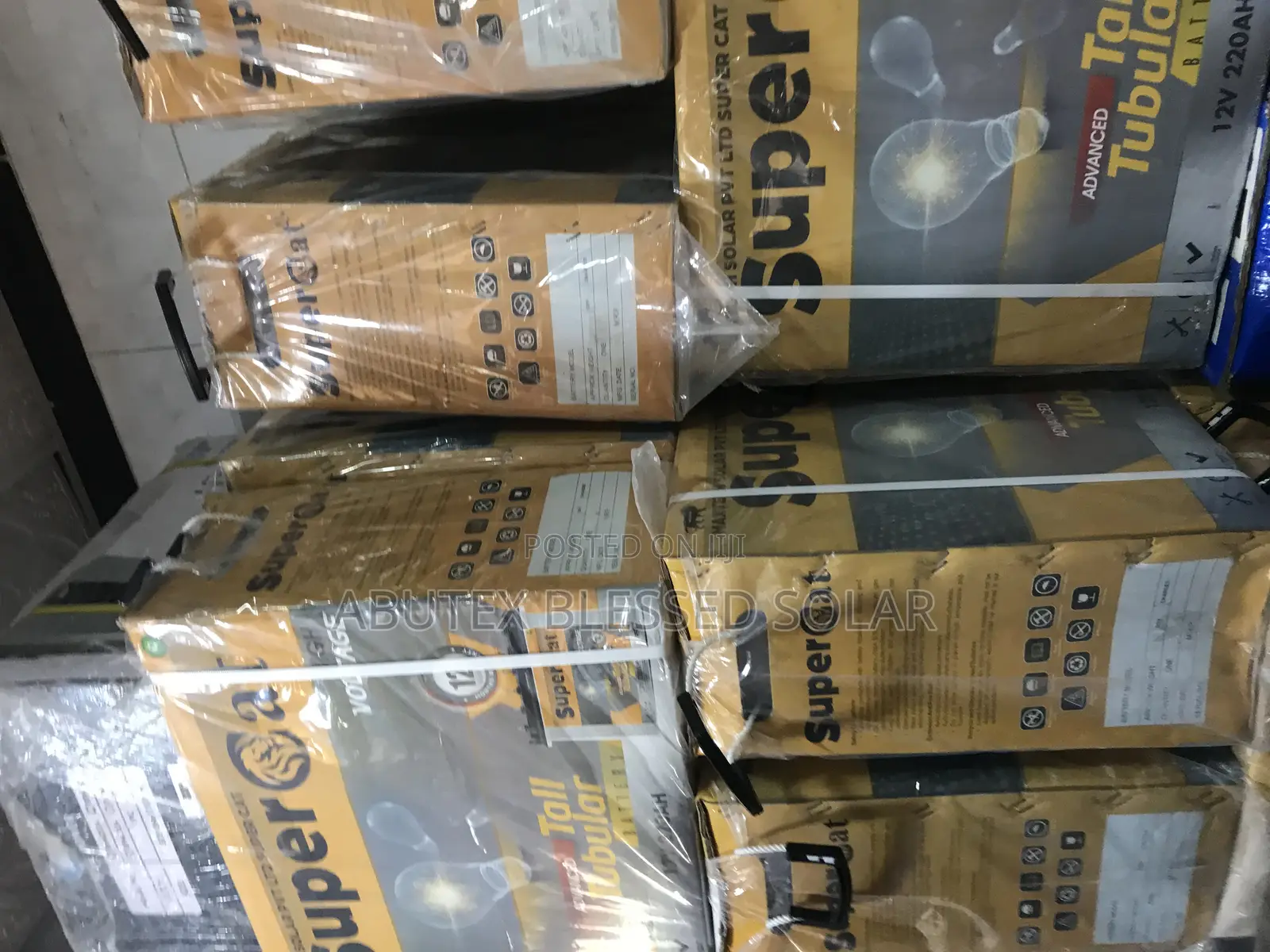 220ah 12v Super Cat Indian Tubular Battery