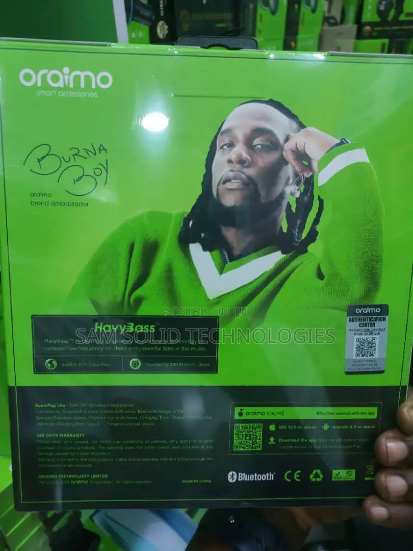 Oriamo Boompop Lite Headset