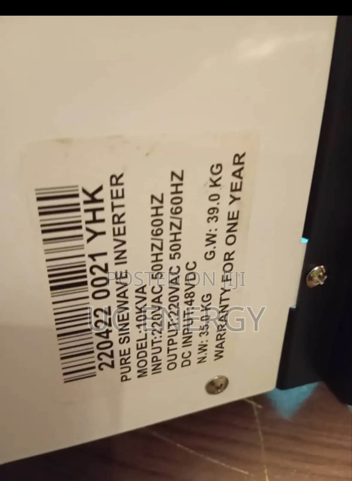 10 Kva YOHAKO INVERTER 48 Volt