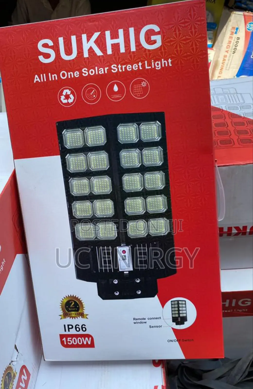 1500 Watts All in Solar Street Lights
