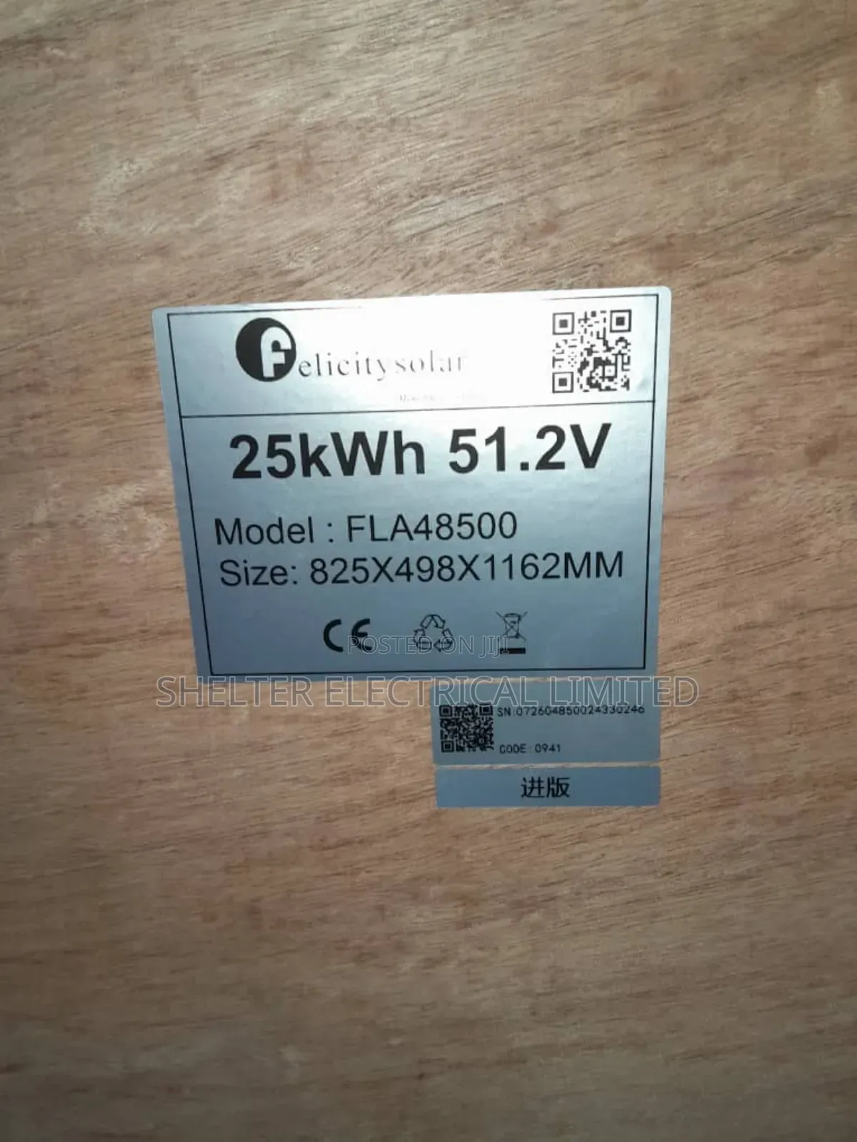 Lithium Battery 25kwh