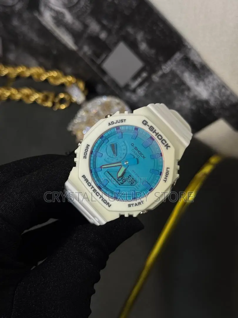 G-Shock Casio Quality Luxury Men Rubber Strap Wristwatch