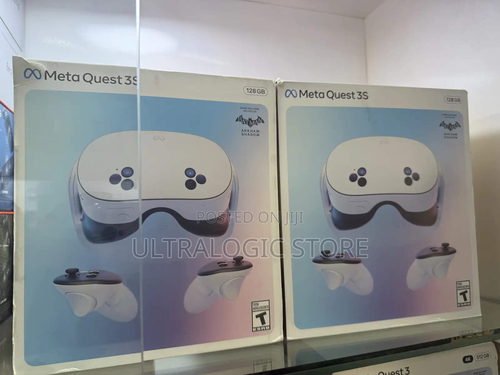 New Meta Quest 3s All-in-One Vr Headset, Batman Arkham 128gb