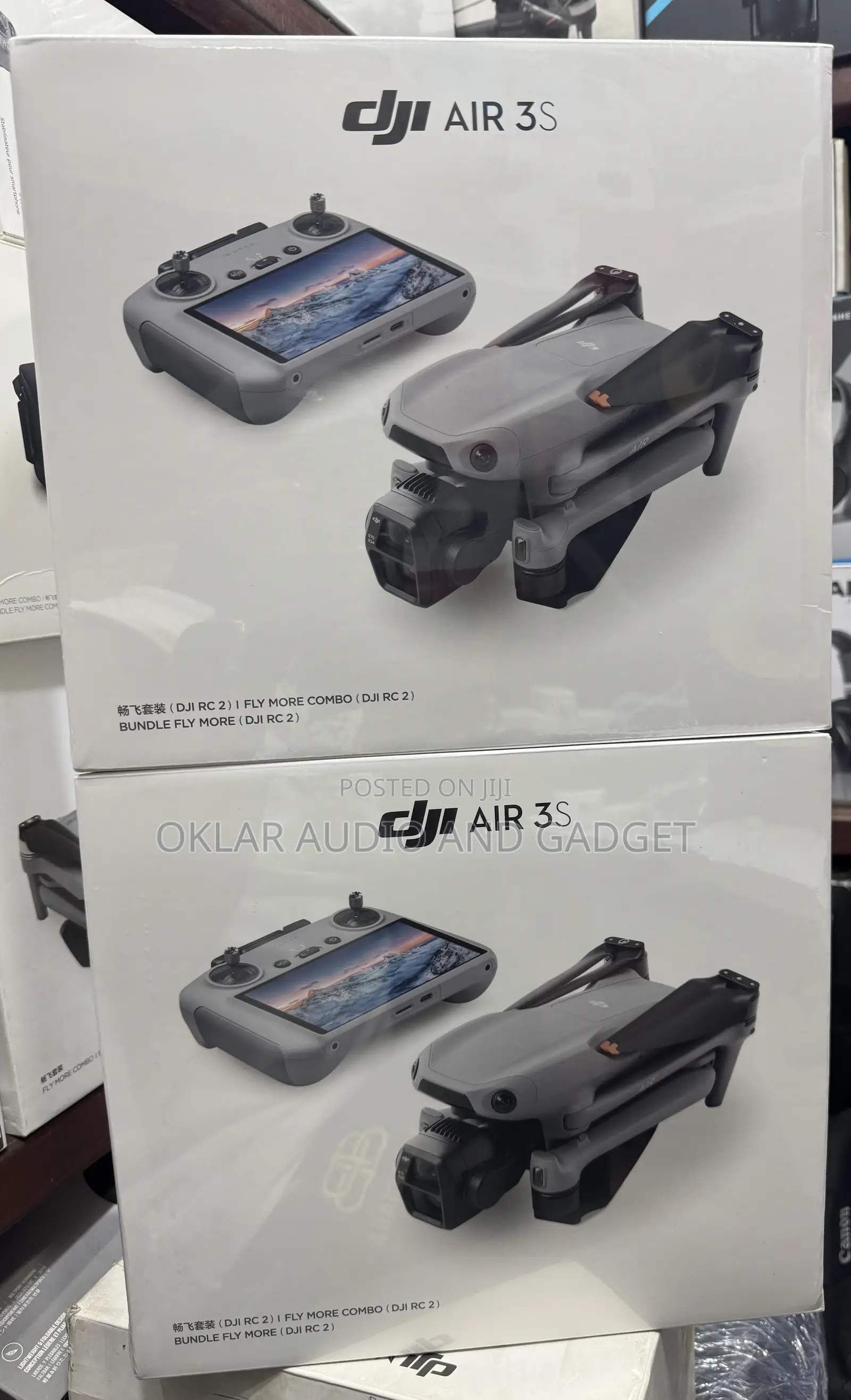 Dji Air 3s Flymore Combo Drone With Rc2 Smart Controller