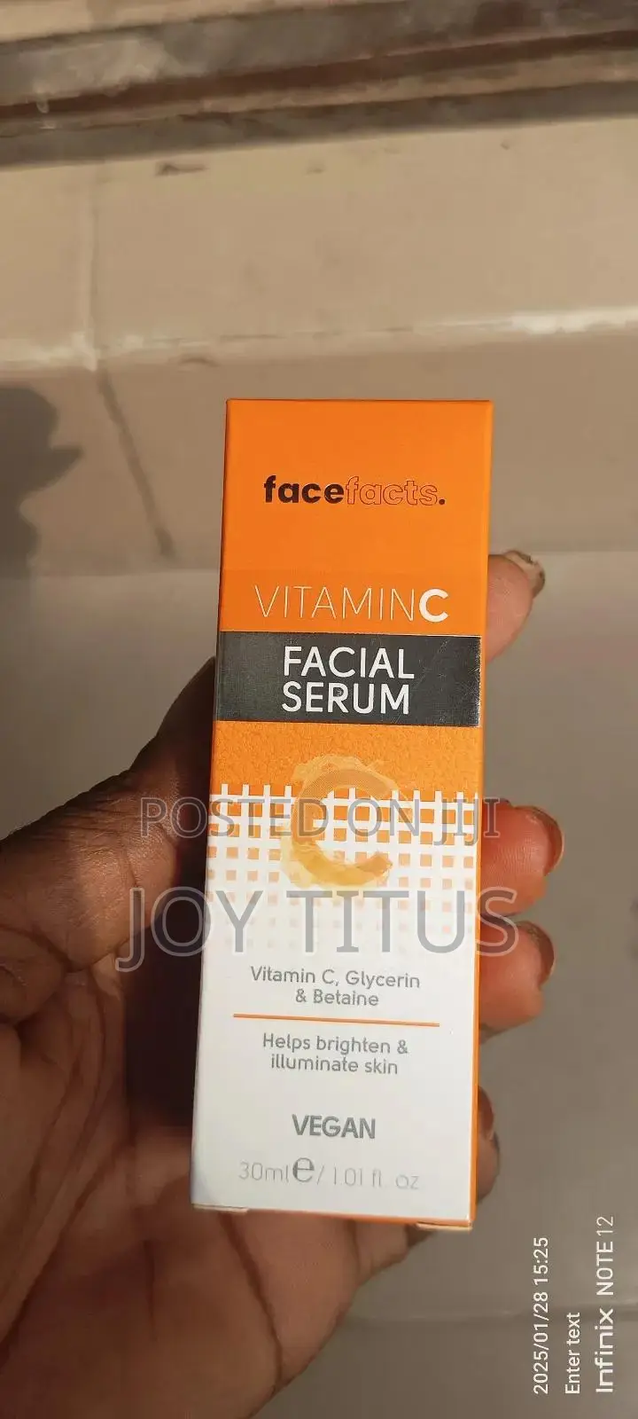 Face Facts Vitamin C Facial Serum