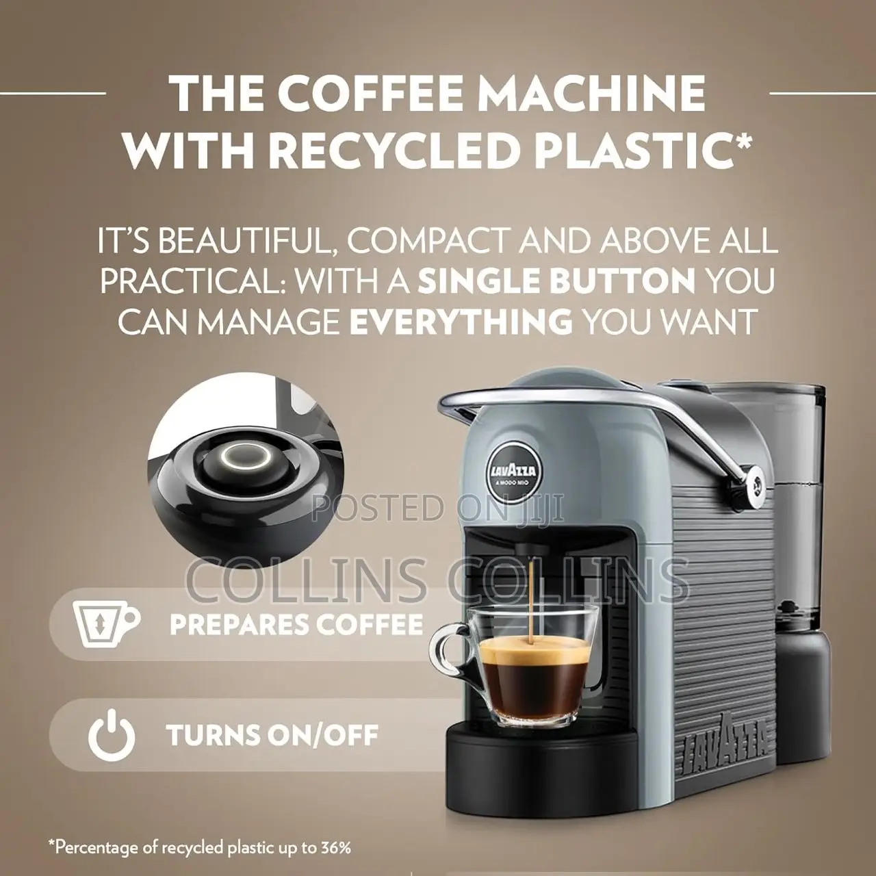 Lavazza, a Modo Mio Jolie Coffee Machine