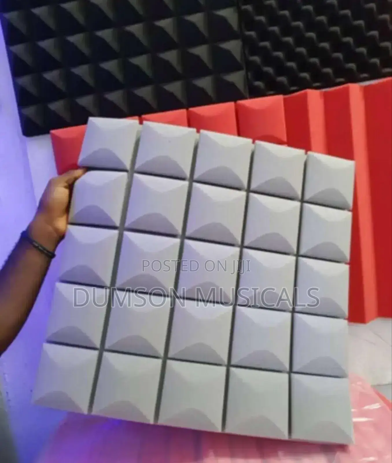 Acoustic Shield Panels For Studios (10 Pieces In A Pack)