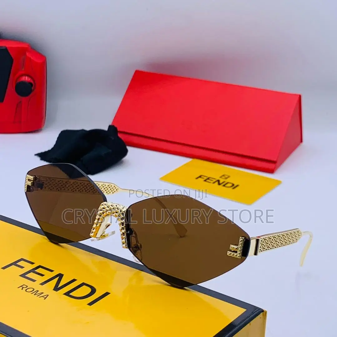 Fendi Quality Luxury Unisex Sunglasses