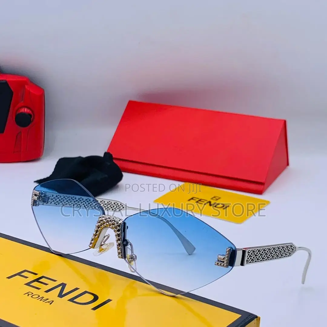 Fendi Quality Luxury Unisex Sunglasses