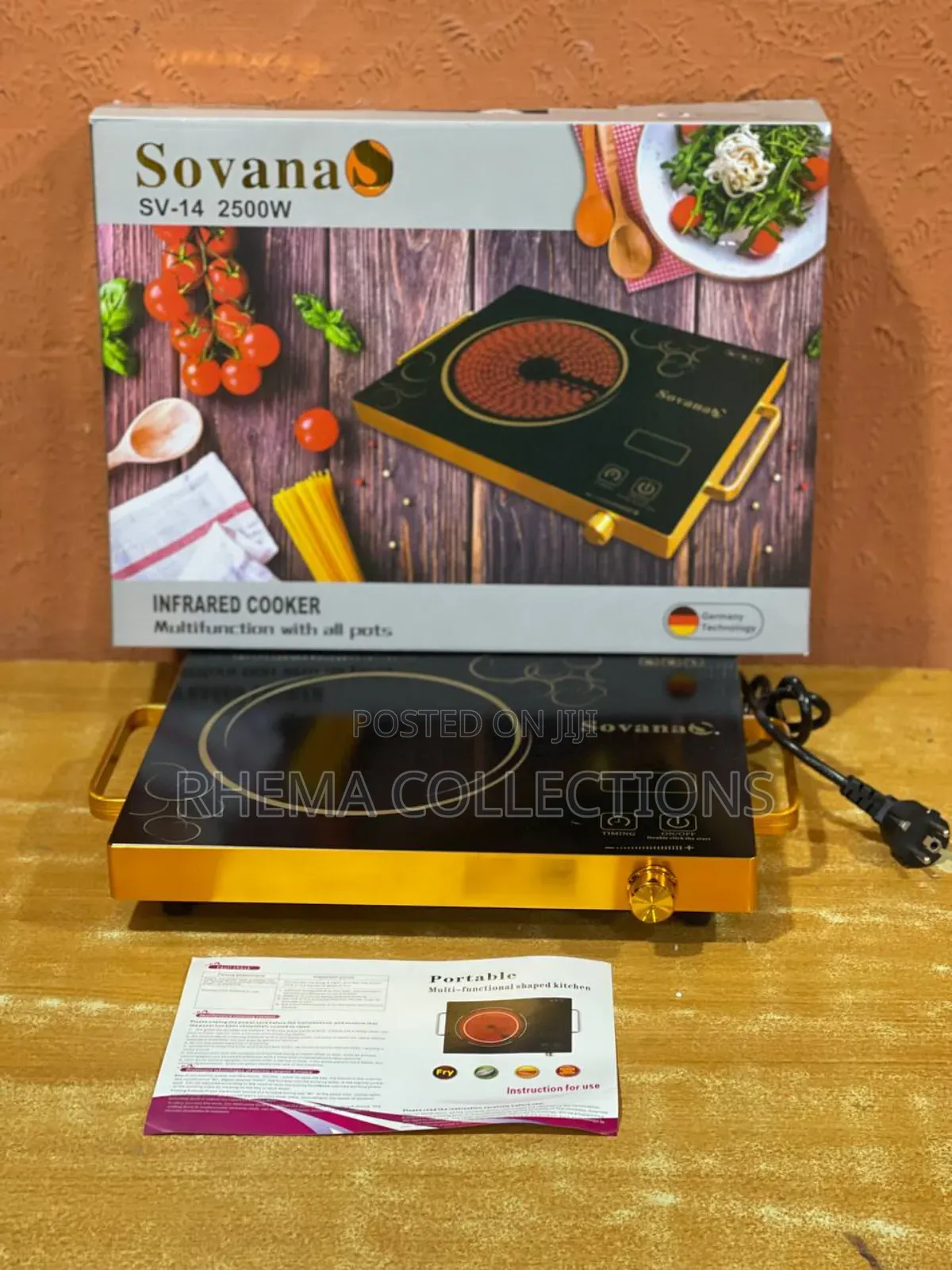 2500w Advanced Tech Electric Infrared Induction Cooker
