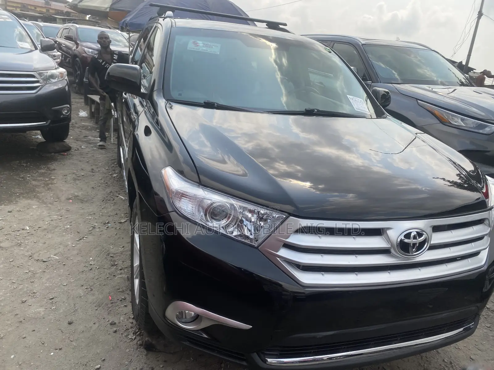 Toyota Highlander Limited 3.5l 4WD 2013 Black