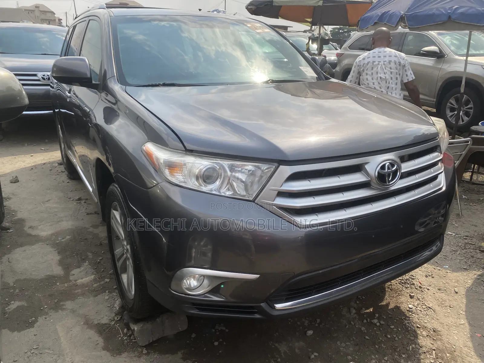 Toyota Highlander Limited 3.5l 4WD 2013 Gray