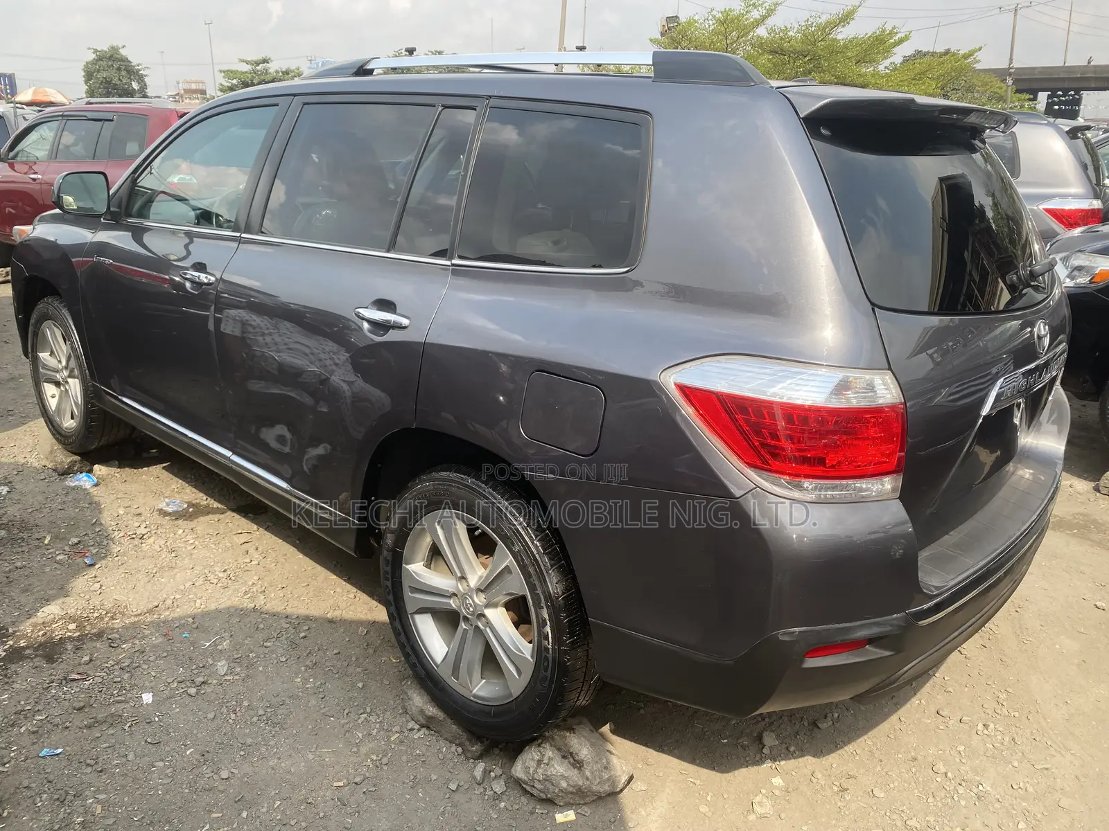 Toyota Highlander Limited 3.5l 4WD 2013 Gray
