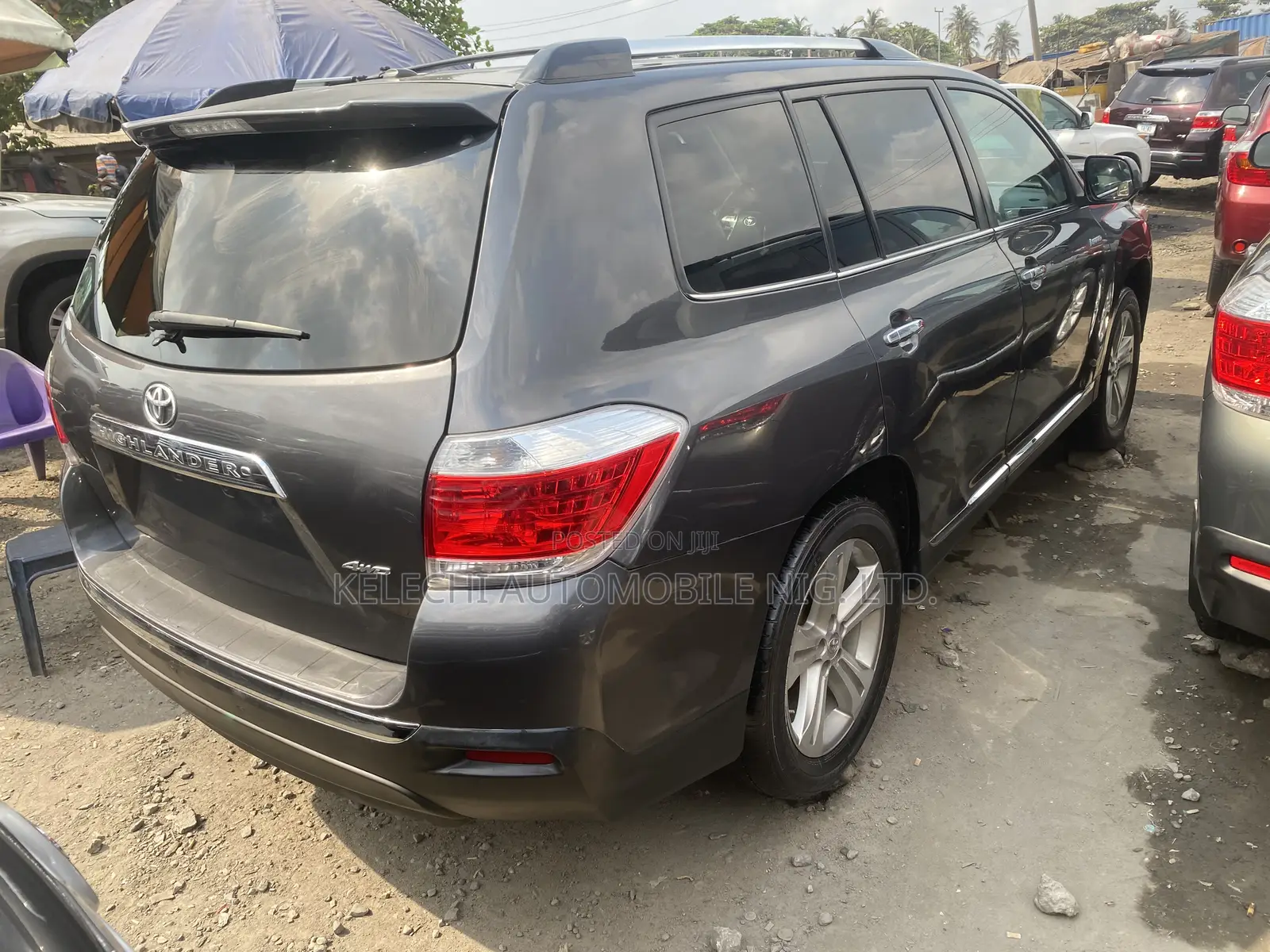 Toyota Highlander Limited 3.5l 4WD 2013 Gray